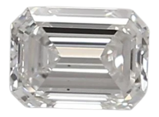 0.33 Carat D VS2 Emerald Lab Diamond For Cheap