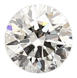 0.37 Carat D VVS2 Round Lab Diamond For Sale