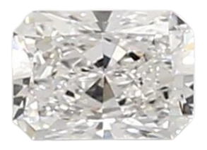 0.32 Carat D VS1 Radiant Lab Diamond Hot on Sale