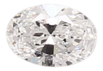 0.36 Carat D VS1 Oval Lab Diamond Online Sale