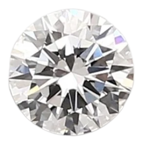 0.37 Carat D VS1 Round Lab Diamond Fashion