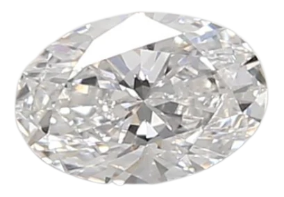 0.31 Carat D VVS1 Oval Lab Diamond Discount