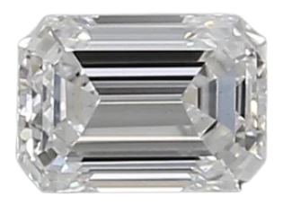 0.35 Carat D VVS2 Emerald Lab Diamond Online now