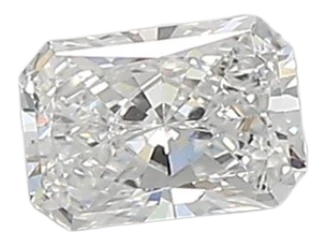 0.31 Carat D VS1 Radiant Lab Diamond For Discount