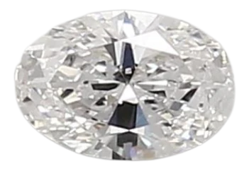 0.33 Carat D VVS2 Oval Lab Diamond Online Sale