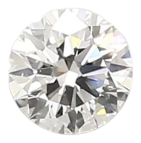 0.38 Carat D VVS2 Round Lab Diamond Fashion