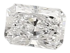 0.36 Carat D VVS2 Radiant Lab Diamond Hot on Sale