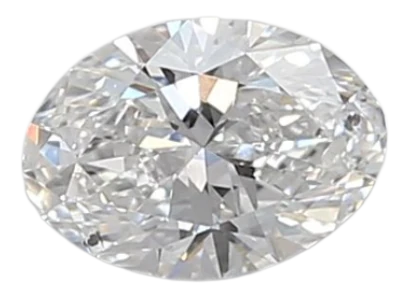 0.35 Carat D SI1 Oval Lab Diamond Online Sale