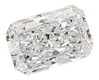 0.35 Carat D VVS1 Radiant Lab Diamond Fashion