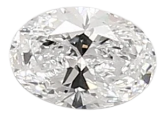 0.35 Carat D VVS2 Oval Lab Diamond Discount