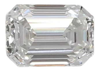 0.33 Carat D VVS2 Emerald Lab Diamond For Discount