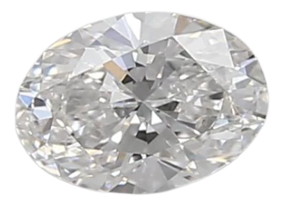 0.34 Carat F VVS2 Oval Lab Diamond Discount