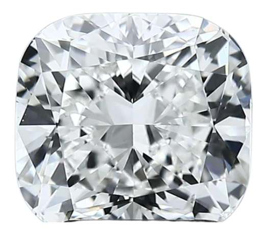 3.02 Carat E VVS2 Cushion Lab Diamond Hot on Sale