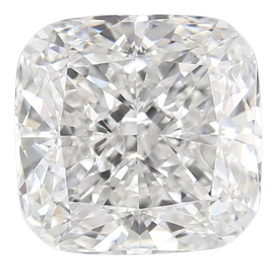 7.65 Carat G VS1 Cushion Lab Diamond For Sale