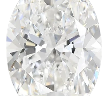 7.25 Carat G VS1 Oval Lab Diamond For Sale