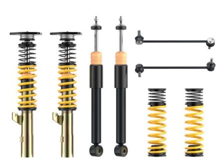 ST XTA Coilovers VW Jetta VI Sedan SE  SEL  TDI 1.8T  2.0 TDI (2014-2017) Adjustable Damping w  Top Mount - 18210850 For Sale