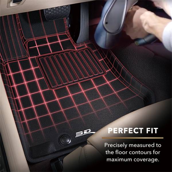 3D MAXpider Floor Mats BMW 3 Series F34 Gran Turismo (13-19) All-Weather Kagu Series - Front or Second Row For Discount