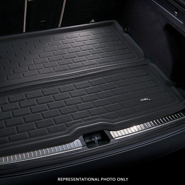 3D MAXpider Cargo Liner Honda Civic    Civic Type-R FK8 (16-21) Kagu Black Rubber - Sedan   Hatchback   Type-R For Discount