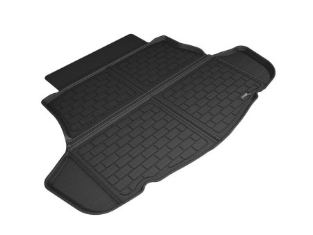 3D MAXpider Cargo Liner Toyota Camry (18-24) Cross Fold Kagu Black Rubber M1TY2371309 Fashion