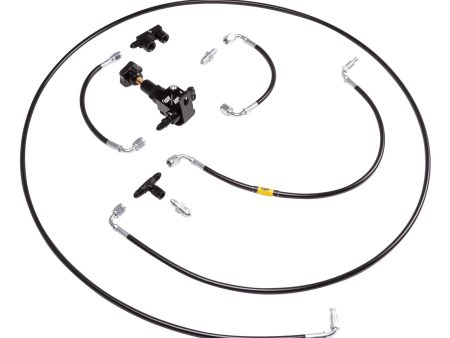 Chase Bays BMW M3 E46 (2001-2006) Brake Line Relocation for OE Master Cylinder Fashion