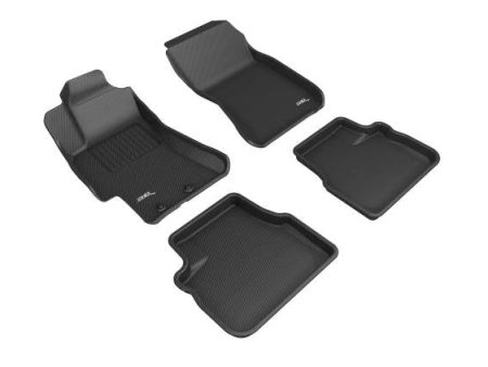 3D MAXpider Floor Mats Subaru WRX   WRX STi (2008-2014) All-Weather Kagu Series - Front or Second Row Fashion