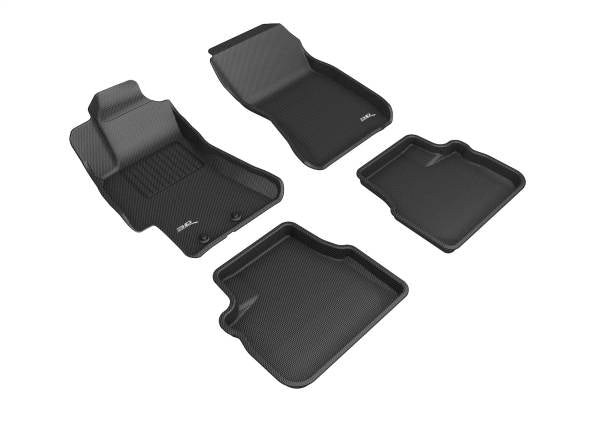 3D MAXpider Floor Mats Subaru WRX   WRX STi (2008-2014) All-Weather Kagu Series - Front or Second Row Fashion