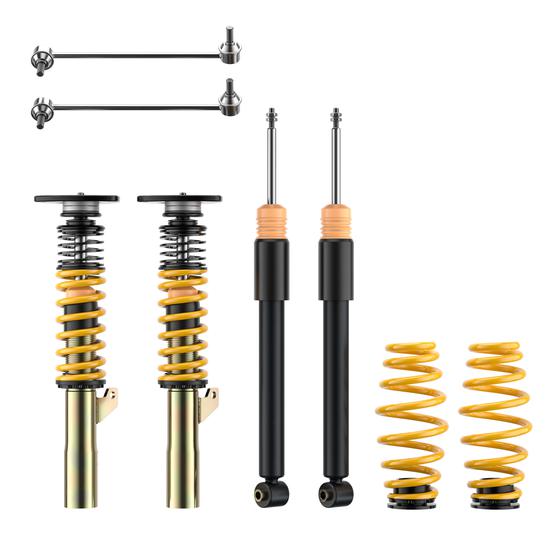 ST XTA Coilovers Audi A3 8V 1.8T  2.0T 2WD (2015-2020) [Ø 55mm strut] Adjustable Damping w  Top Mount - 1821080N Supply