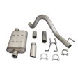 JBA Exhaust Jeep Wrangler YJ (1987-1996) Catback Stainless Steel - 30-1502 Hot on Sale