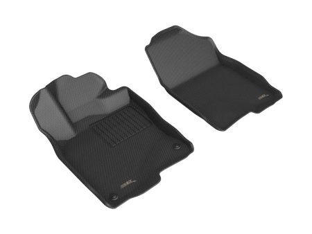 3D MAXpider Floor Mats Acura Integra (22-24) All-Weather Kagu Series Black - Front or Second Row Cheap