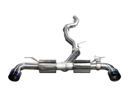 Injen Exhaust Toyota GR Supra 3.0L Turbo A90 A91 (2020-2022) Catback w  Burnt Tips - SES2300TT Online now