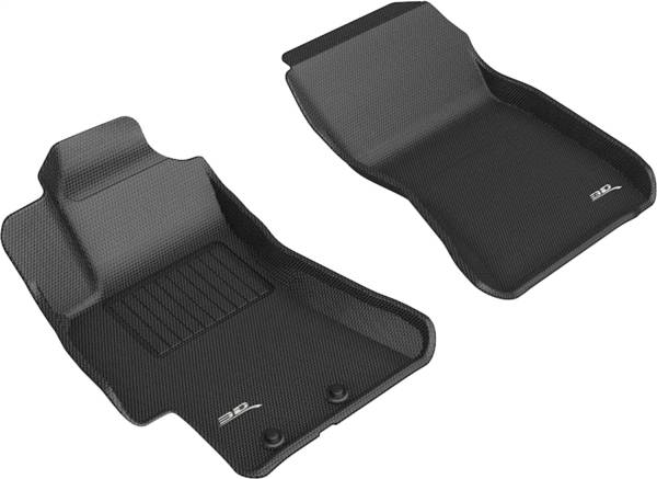 3D MAXpider Floor Mats Subaru WRX   WRX STi (2008-2014) All-Weather Kagu Series - Front or Second Row Fashion