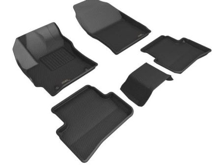 3D MAXpider Floor Mats Toyota GR Corolla Hatchback (23-24) All-Weather Kagu Series - Front or Second Row Online now