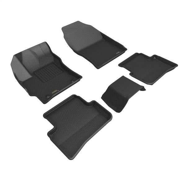 3D MAXpider Floor Mats Toyota GR Corolla Hatchback (23-24) All-Weather Kagu Series - Front or Second Row Online now