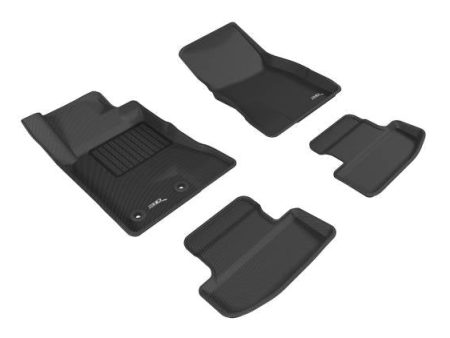 3D MAXpider Floor Mats Ford Mustang S550   S650 (15-25) All-Weather Kagu Series - Front or Second Row Discount