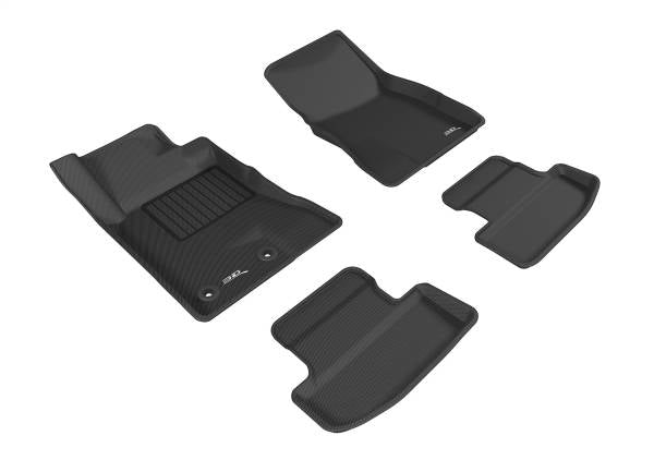 3D MAXpider Floor Mats Ford Mustang S550   S650 (15-25) All-Weather Kagu Series - Front or Second Row Discount